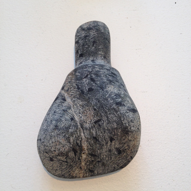 Seth David Friedman, Untitled, 2015, carved granite, 5.5 x 3 x 1 inches.