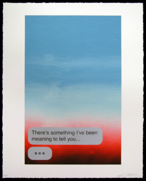 Ryan McIntosh, POTW #30, 2014, silkscreen on paper, 20 x 16 inches, edititon of 40.